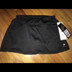 Black tennis skirt